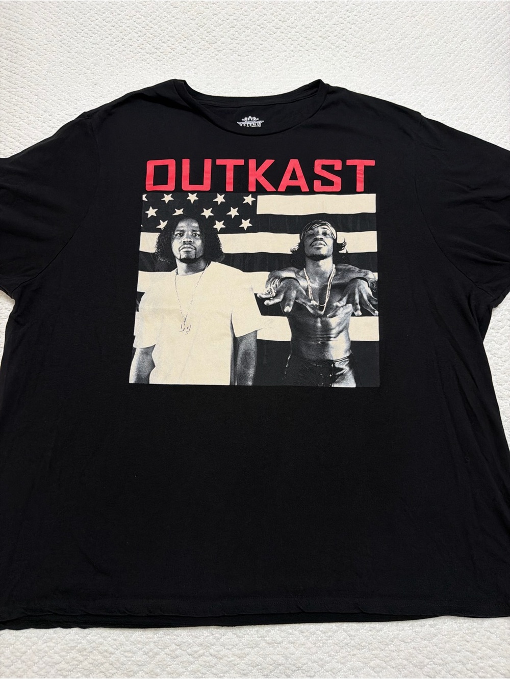 Outkast Stankonia American Flag Graphic Rap Artist Black Shirt Men’s Size 3XL